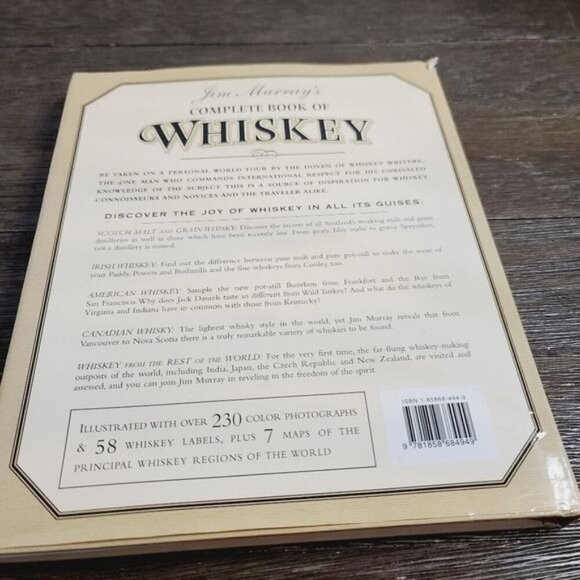 Jim Murray's Complete Book of Whiskey Definitive Guide to World Whiskey Book - Picture 2 of 12
